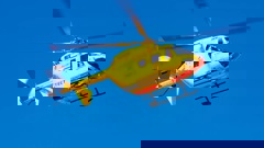 The badly injured victim was airlifted from Tauranga Hospital to Waikato Hospital after the attack. Photo / Mike Walen / File