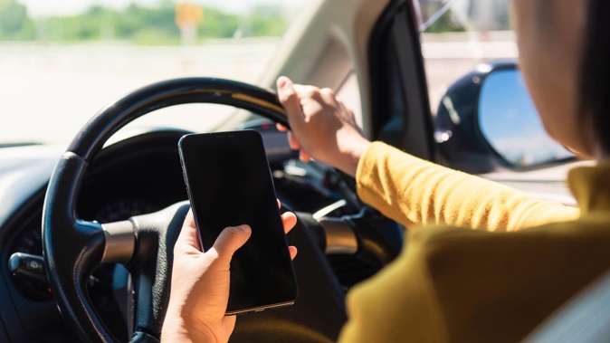 Police have caught 51 drivers using their cellphones while driving in Wellington. Photo / 123rf