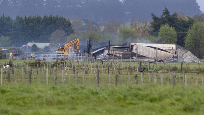 The damage on Wards Line. Photo / Mark Mitchell