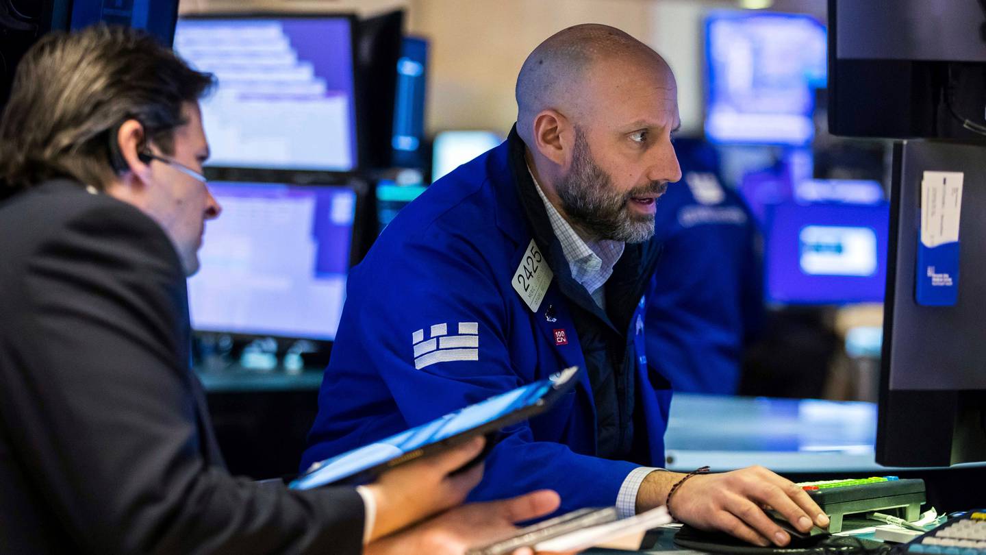 There are nervous eyes on the market at the moment. Photo / AP