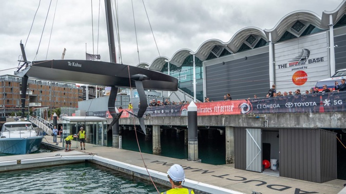 Team New Zealand has been based at the Viaduct Events Centre since 2018. (Photo / Emirates Team NZ)