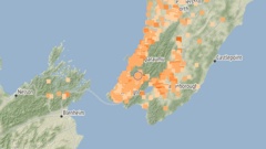 Most people reported only light shaking from the quake, which hit near Upper Hutt at 5.18am. Image / GeoNet