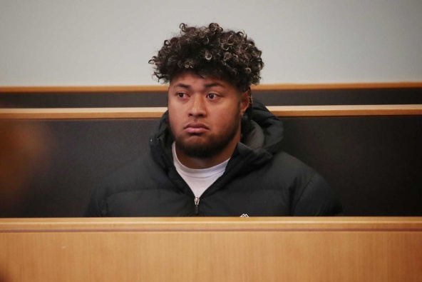 Ofa Folau has been sentenced at the High Court in Auckland. (Photo / Jason Oxenham)