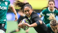 Mererangi Paul in action for the Black Ferns. Photo / Photosport