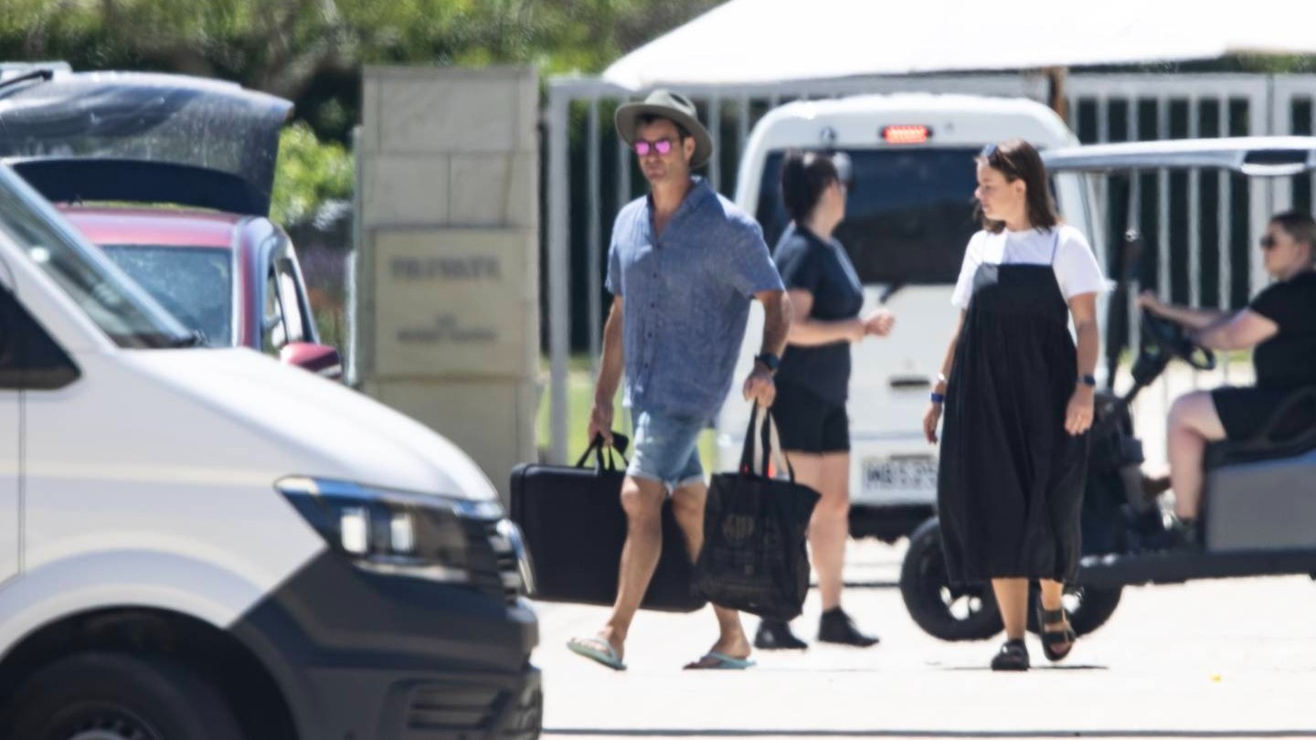 Clarke Gayford at the Hawke's Bay venue where he is getting married to former Prime Minister Jacinda Ardern today. Photo / George Heard