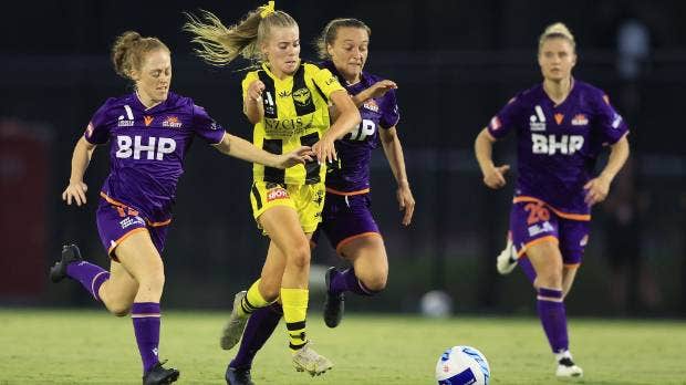 Phoenix midfielder Alyssa Whinham. Photo / Getty