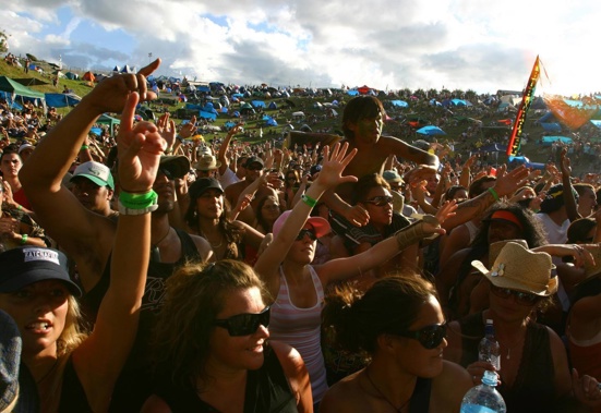 The Ministry of Health has confirmed a number of Soundsplash attendees have tested positive for Covid-19. (Photo / Sylvie Whinray)