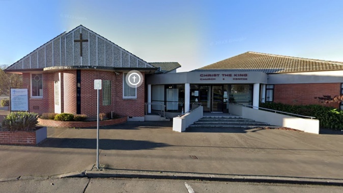 Christ the King School in Burnside, Christchurch, received a hoax threat online. Photo / Google Streetview