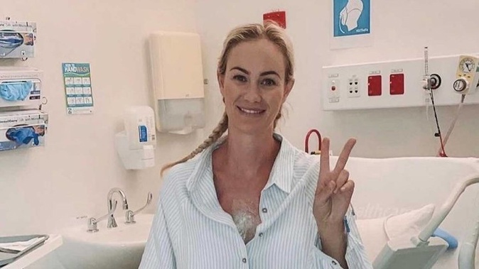 Jade Vercoe chose to remove both breasts rather than live with the threat of a cancer diagnosis. (Photo / @jade.vercoe)