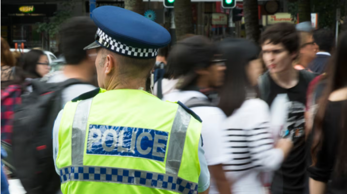 Police responded to the altercation in central Wellington on early Sunday morning. Photo / Nick Reed