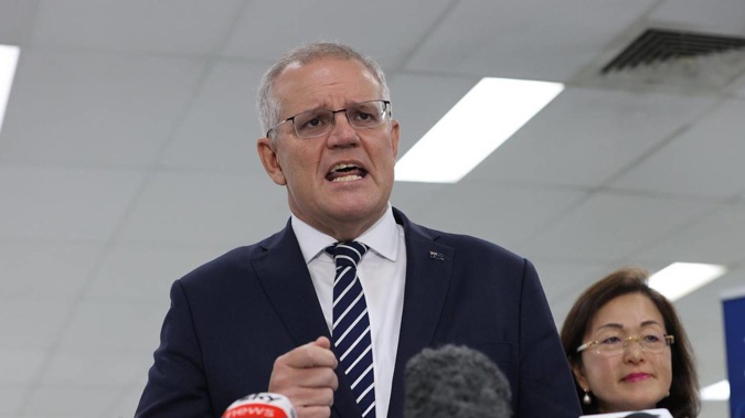 Scott Morrison made the significant admission during a press conference with MP Gladys Liu. (Photo / News.com.au)