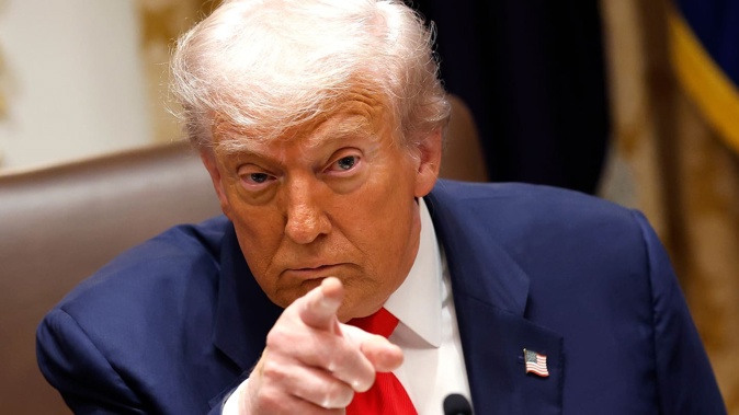 Donald Trump expressed interest in a proposed undersea tunnel connecting Alaska with Russia. Photo / Getty Images