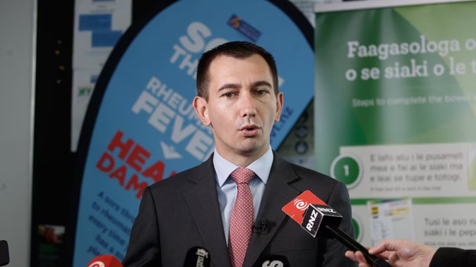 Health Minister Simeon Brown.