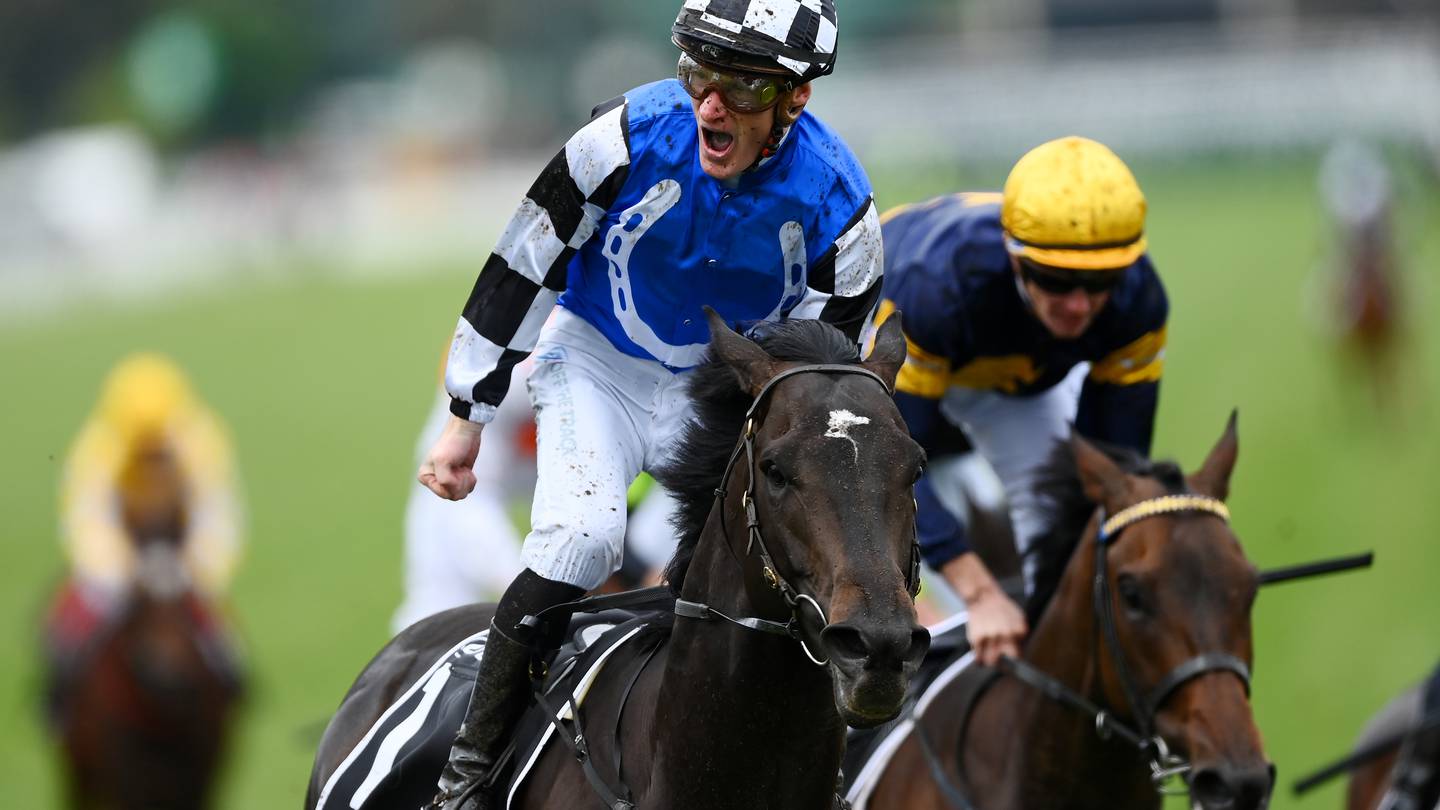 Mark Zahra riding Gold Trip wins the Melbourne Cup. Photo / Getty