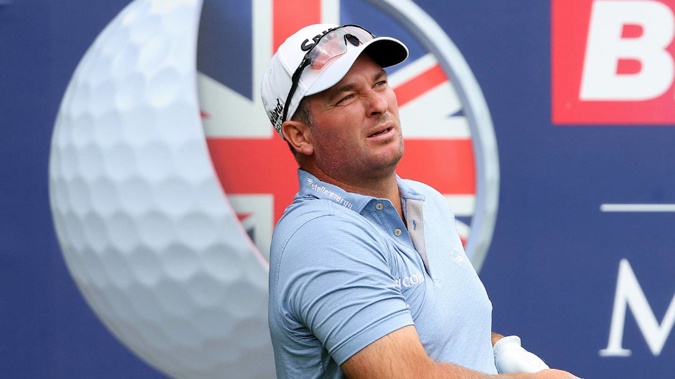 Ryan Fox posted four bogeys during his second round at the British Masters. Photo / Getty