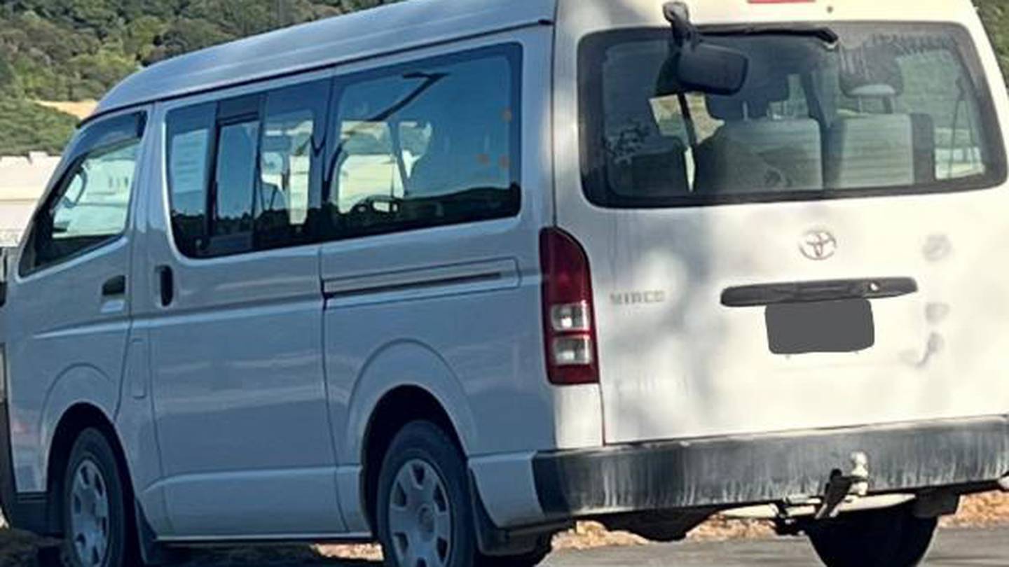 Have you seen this van? A Rimutaka inmate used it to escape from the prison on Friday. Photo / NZ Police