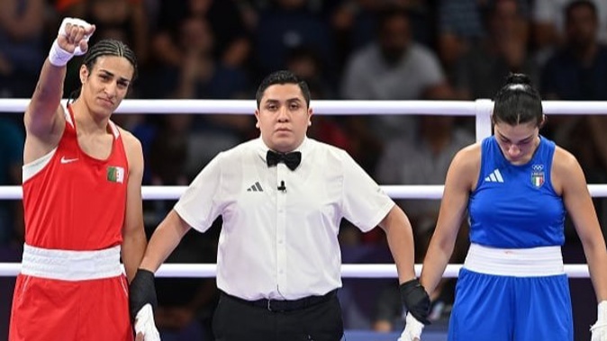 The IOC has explained the criteria for Algeria's Imane Khelif inclusion at the Olympics. Photo / Getty Images