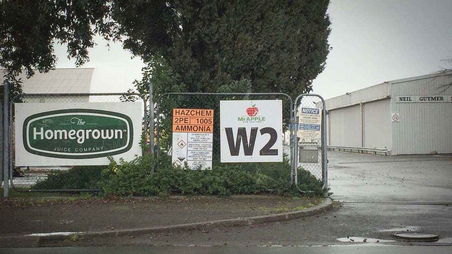 The Homegrown Juice Company in Williams St, Hastings. Photo / Warren Buckland