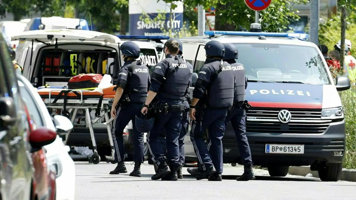 Several people died in a school shooting, including the attacker, Austrian broadcaster ORF quoted the interior ministry as saying. Photo / AFP