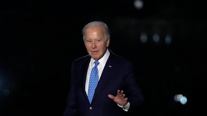 President Joe Biden and top US leaders have made it clear it wouldn’t be just one hit, but a “tiered response” over time. Photo / AP