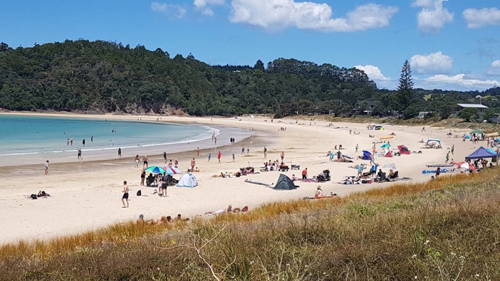 Visitors And Locals Enjoy The Sun, Sand And Water Activities At Matapōuri On Northland's Tutukaka Coast. Photo / Nick Unkovich