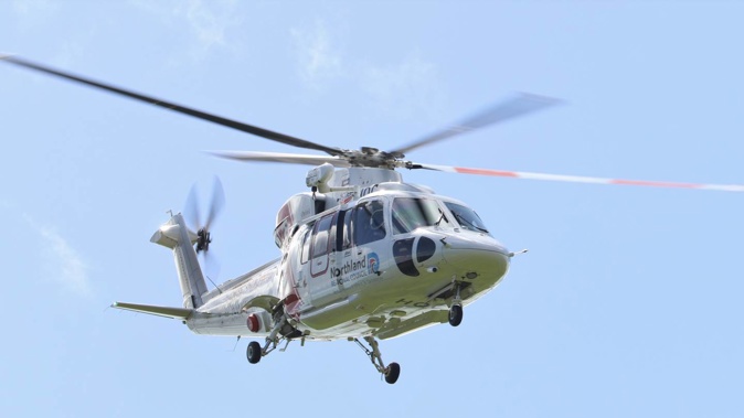 The seriously injured 14-year-old was flown from Doubtless Bay to Auckland’s Starship Hospital with a stop in Whangārei where he was stabilised. Photo / NZME