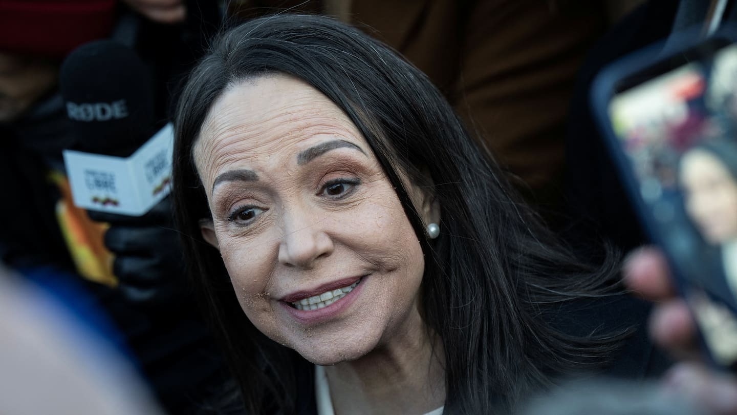 Venezuela’s Machado says she ‘presented’ her Nobel medal to Trump