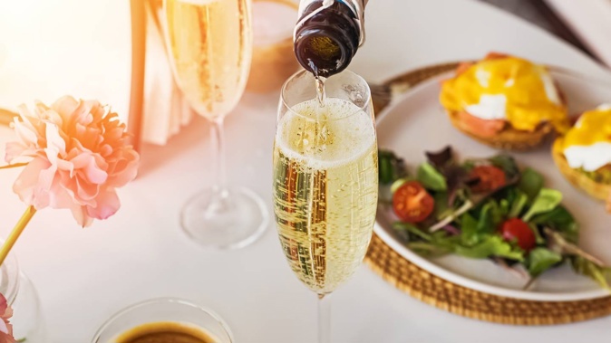 The food portions were apparently too small and the alcohol content did not get them "high" at the bottomless brunch. File Photo / 123rf