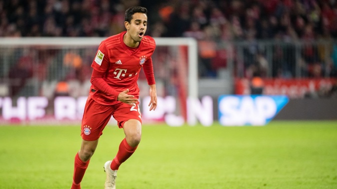 Sarpreet Singh in action for Bayern Munich. Photo / Photosport