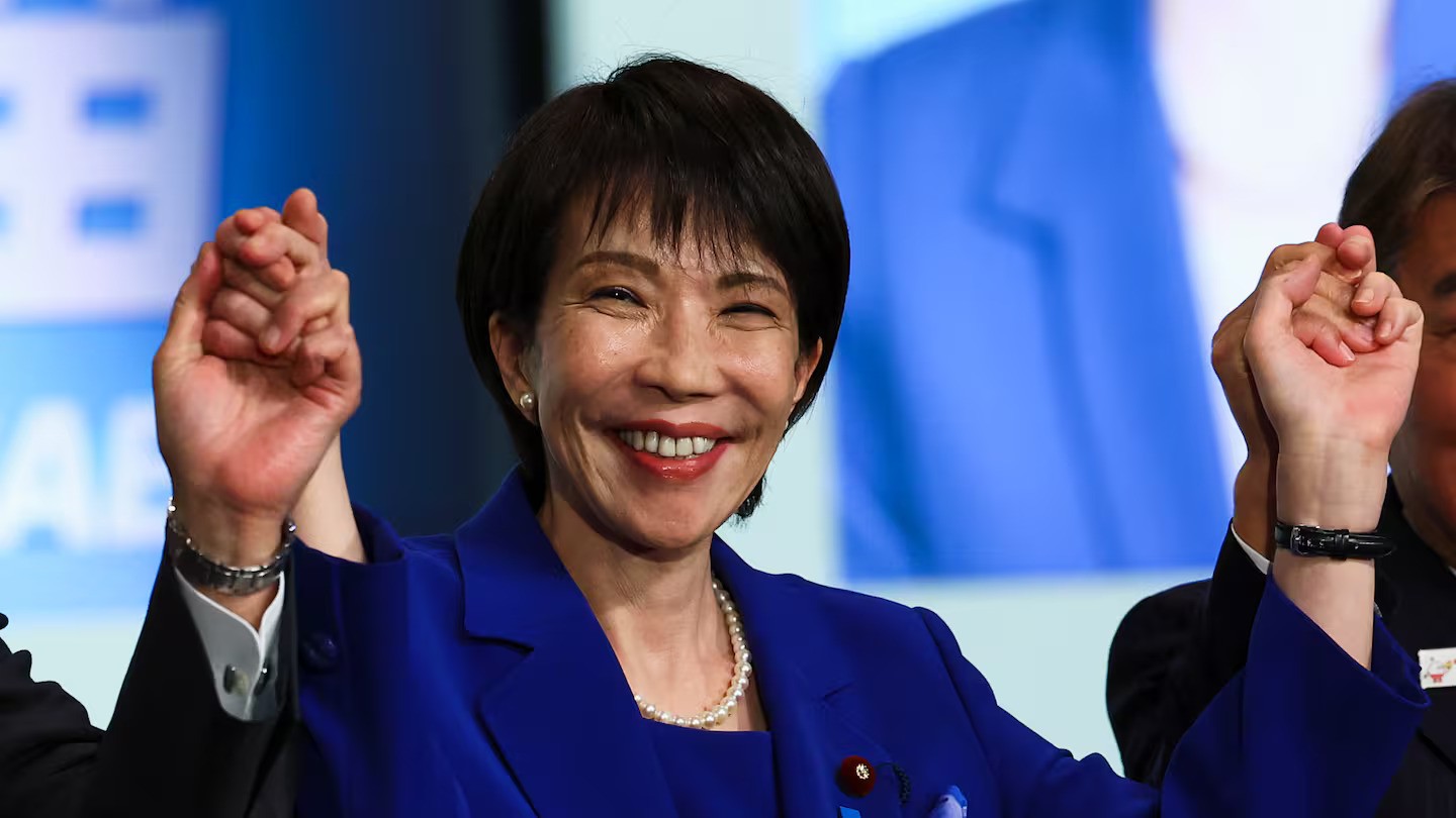 Sanae Takaichi became Japan's first woman prime minister after forming a coalition with the Japan Innovation Party. Photo / Getty Images