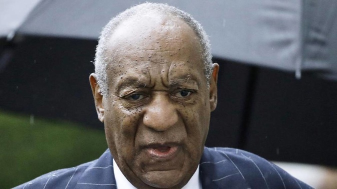Bill Cosby arrives for a sentencing hearing following his sexual assault conviction at the Montgomery County Courthouse in Norristown Pa., on Sept. 25, 2018. Photo / AP