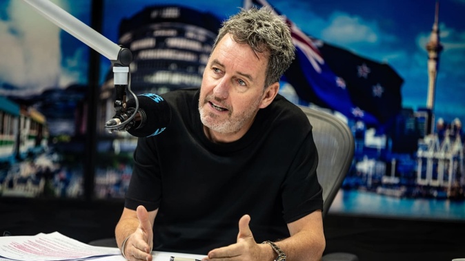 Newstalk ZB breakfast host Mike Hosking. Photo / Michael Craig
