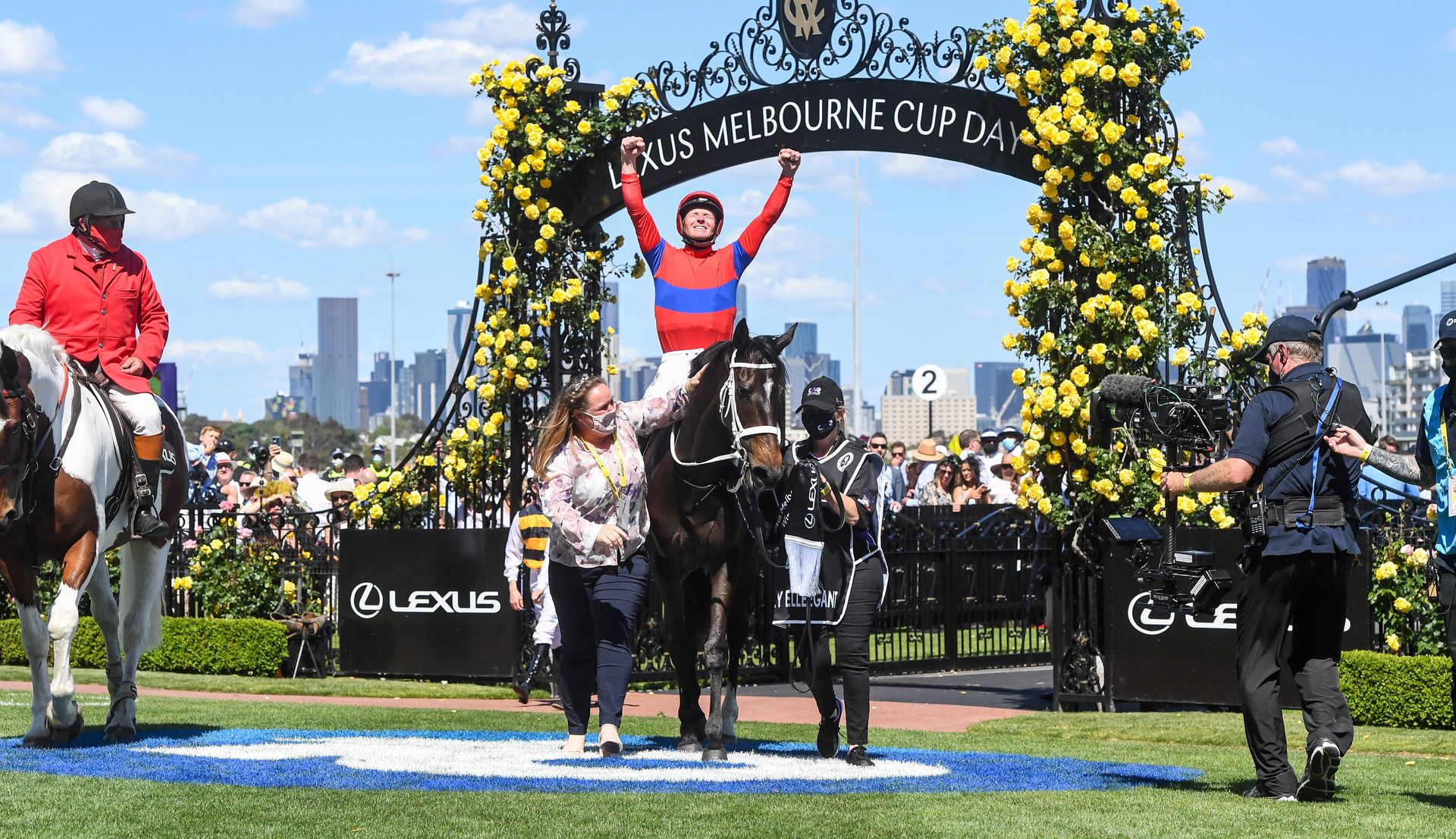 Verry Elleegant and James MacDonald. Photo / NZ Herald