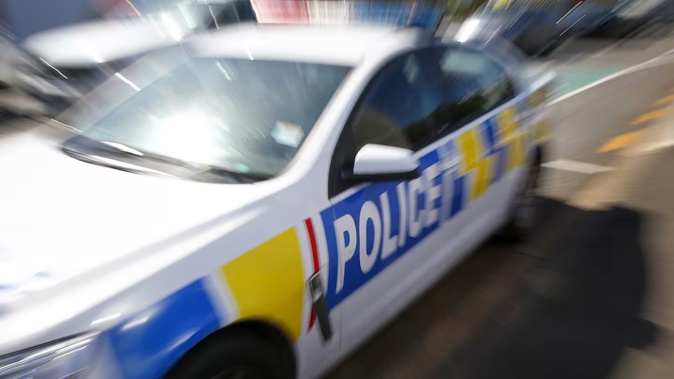 Detective Sergeant Ben Norman said police were alerted to a group of people fighting on Tahuna-Ohinewai Rd about 7.20pm yesterday. Photo / Bevan Conley