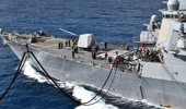 A file photo of an NZ Navy ship.