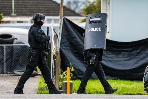 Members of the armed offenders squad are assisting as a precaution. Photo / File