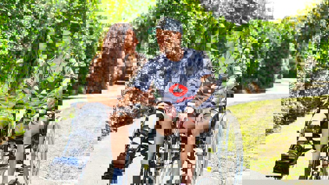 Kendra Smith and Corey Thompson after the crash. Photo / Hagen Hopkins