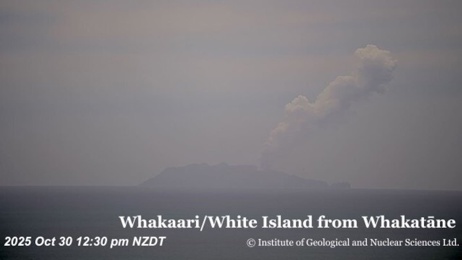 Two eruptions observed at Whakaari/White Island, alert level 3 remains as scientists monitor activity