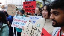 "Lots of issues on the table" as junior doctors strike