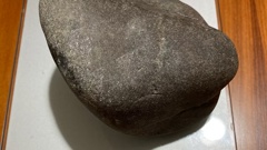 A rock came through the front window of a Tranzit bus full of schoolkids in Hawke's Bay, narrowly missing the driver.