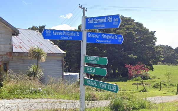 A man and woman were mauled by a pack of dogs in Hakaru, Kaipara, in Northland. Photo / Google