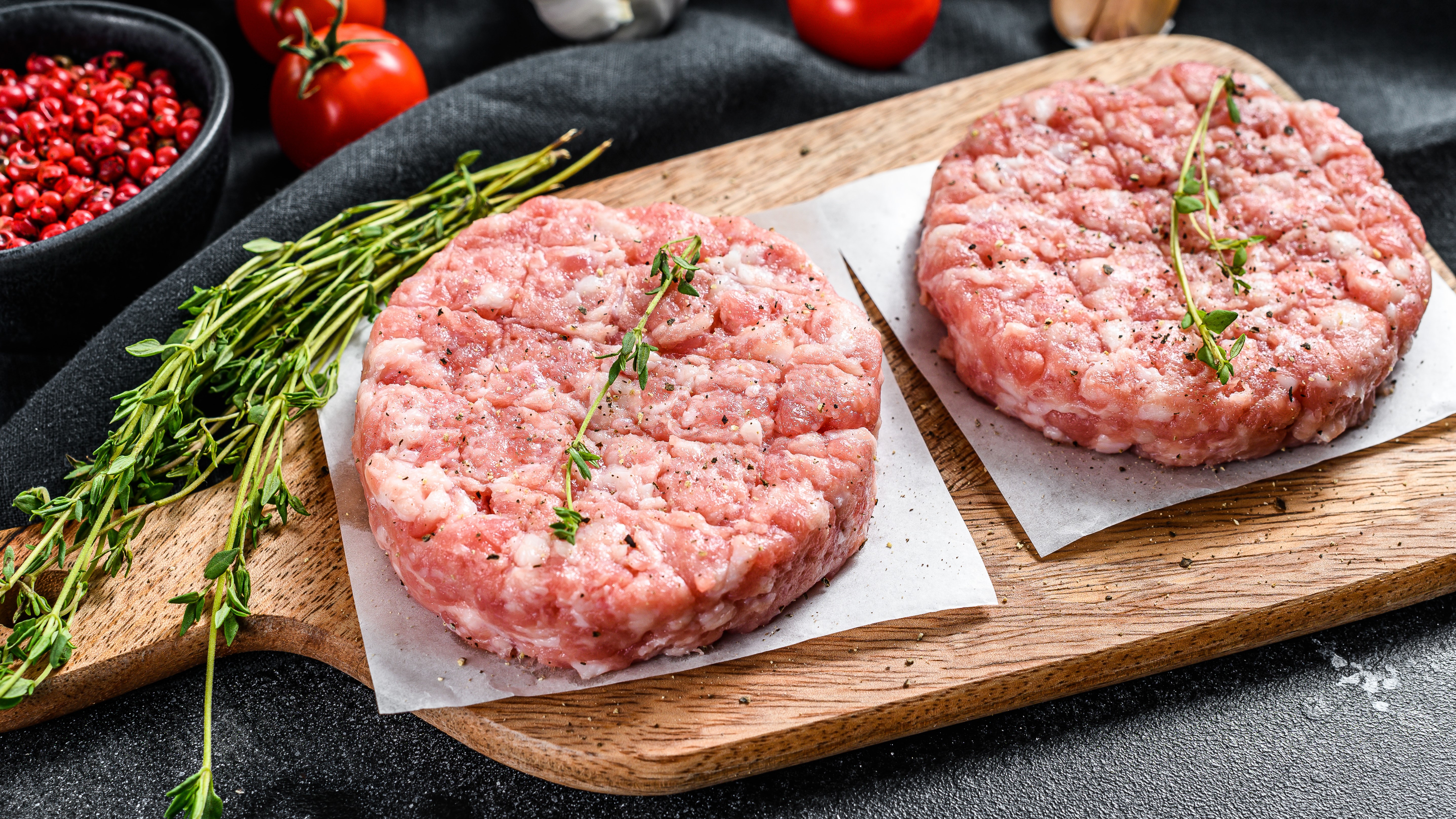 "Beautiful combination": Nici Wickes' Pork, Apple, and Kale Burger  