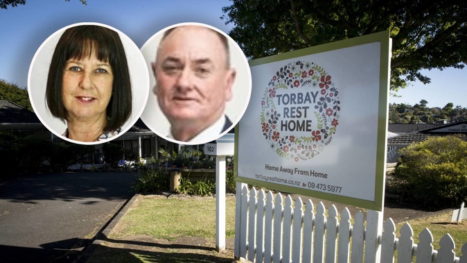 Duncan John Napier and his wife Sara worked at Torbay Rest Home when Duncan Napier defrauded the company in offending spanning seven years. Photos / Dean Purcell, Supplied