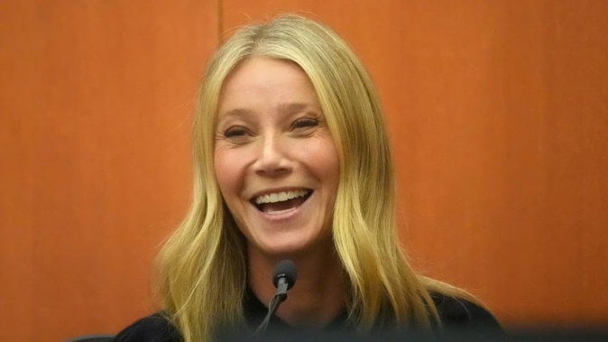 The jury assigned 100% of the blame/fault for the crash on Terry Sanderson, ordering him to pay Gwyneth Paltrow $1. Photo / AP
