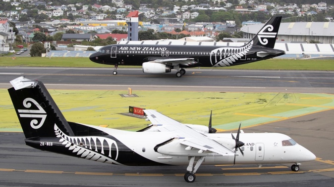 Air NZ dominates domestic main trunk and regional routes. Photo / Mark Mitchell