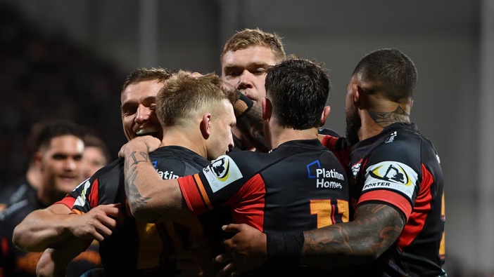 The Chiefs showed some real heart as they came back to beat the Crusaders in Christchurch. Photo / Photosport