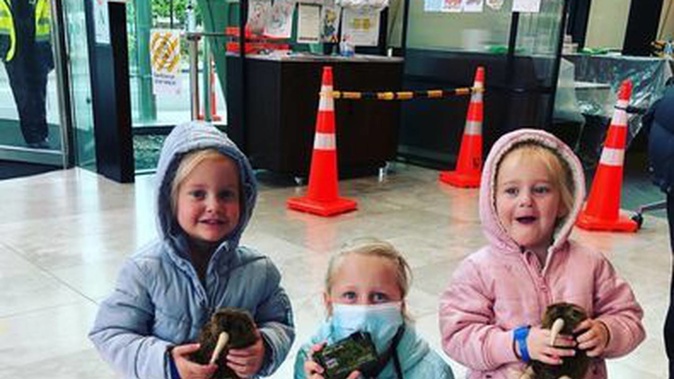 Liané Dickason and her twin sisters Maya and Karla were all found dead in their Timaru home. Their mother has been charged with murdering the siblings. Photo / Supplied