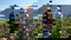 Geoff and Justine Ross on Lake Hawea Station. (Photo / Supplied)