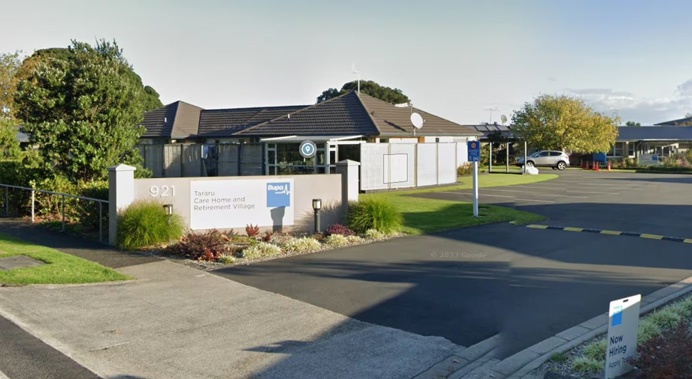 The Tararu Care Home in Thames, operated by Bupa, was the centre of a Covid-19 outbreak in November 2023. Photo / Google