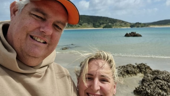 Simon and Libby Clark. Simon died on June 17 after a battle against the blood cancer multiple myeloma.